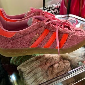 Adidas Pink and Orange Sneakers